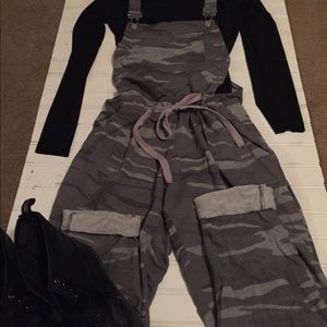Others follow Camouflage overalls